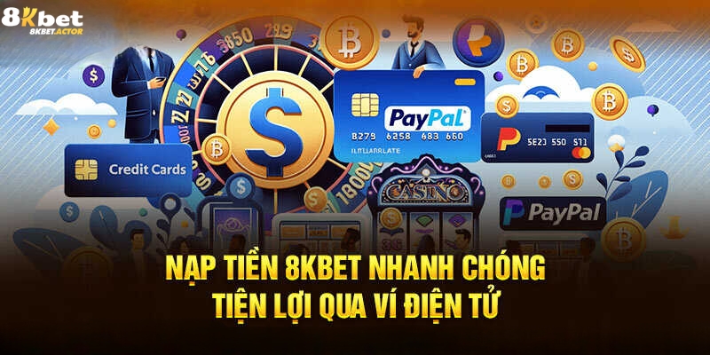 Hướng dẫn nạp tiền 8Kbet bằng ví điện tử Hướng dẫn nạp tiền 8Kbet bằng ví điện tử