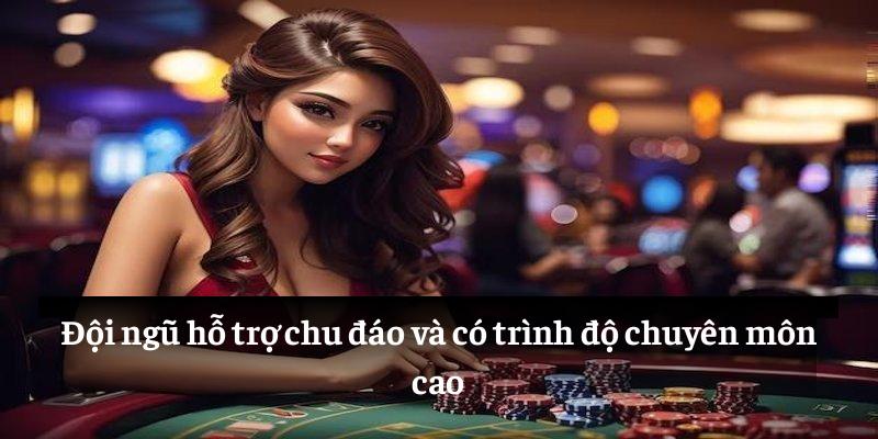 Đội ngũ hỗ trợ chu đáo và có trình độ chuyên môn cao